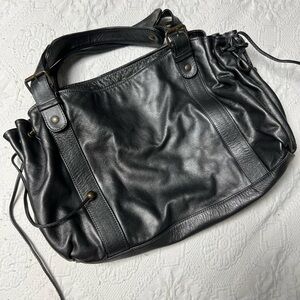 Gerard Darrel Silver Leather Women's Bag